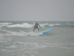 Surfing in Baler