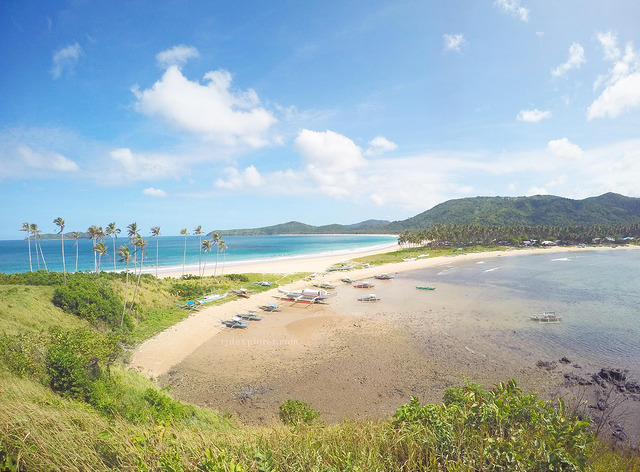 PALAWAN | El Nido Inland Tour: Nacpan – Calitang Twin Beaches, Marimegmeg Beach, and Taraw Cliff