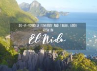 diy itinerary el nido