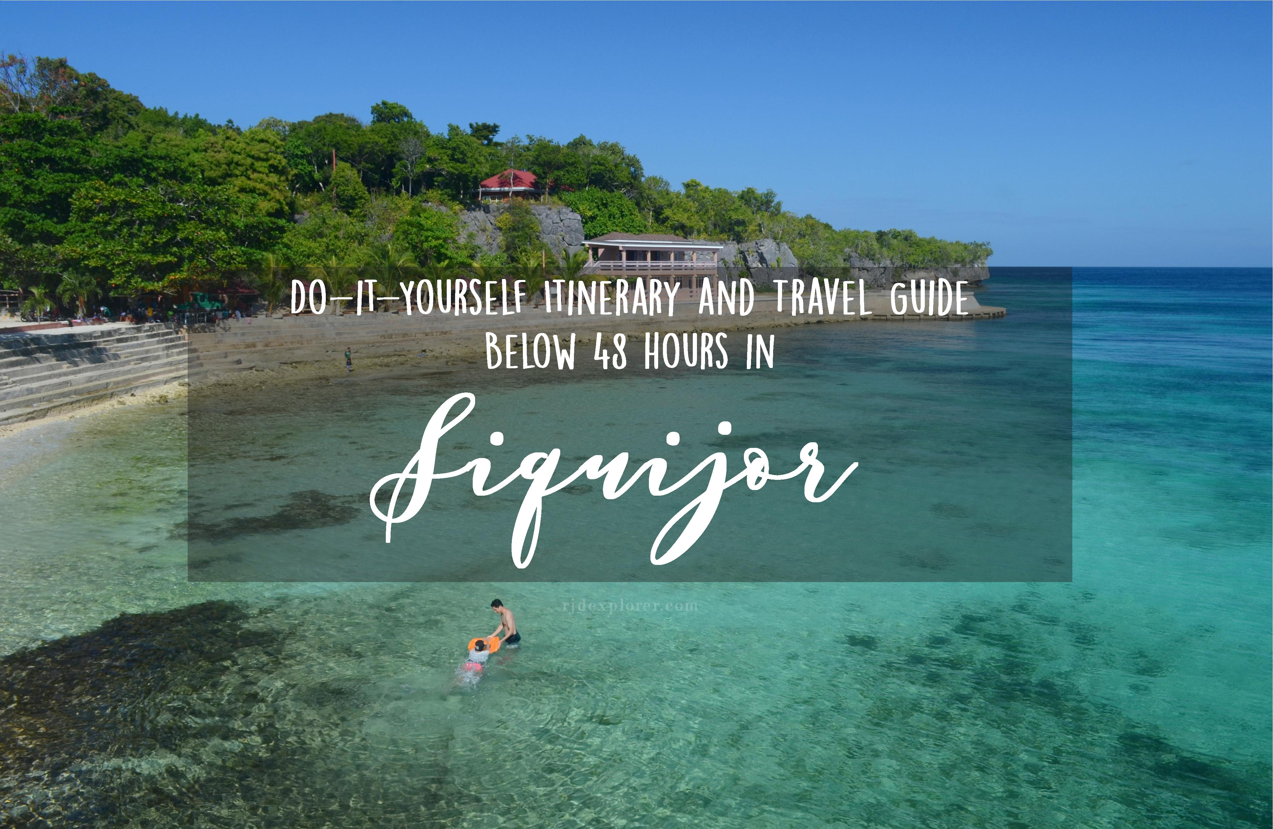 Siquijor itinerary