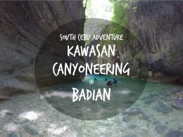 kawasan canyoneering