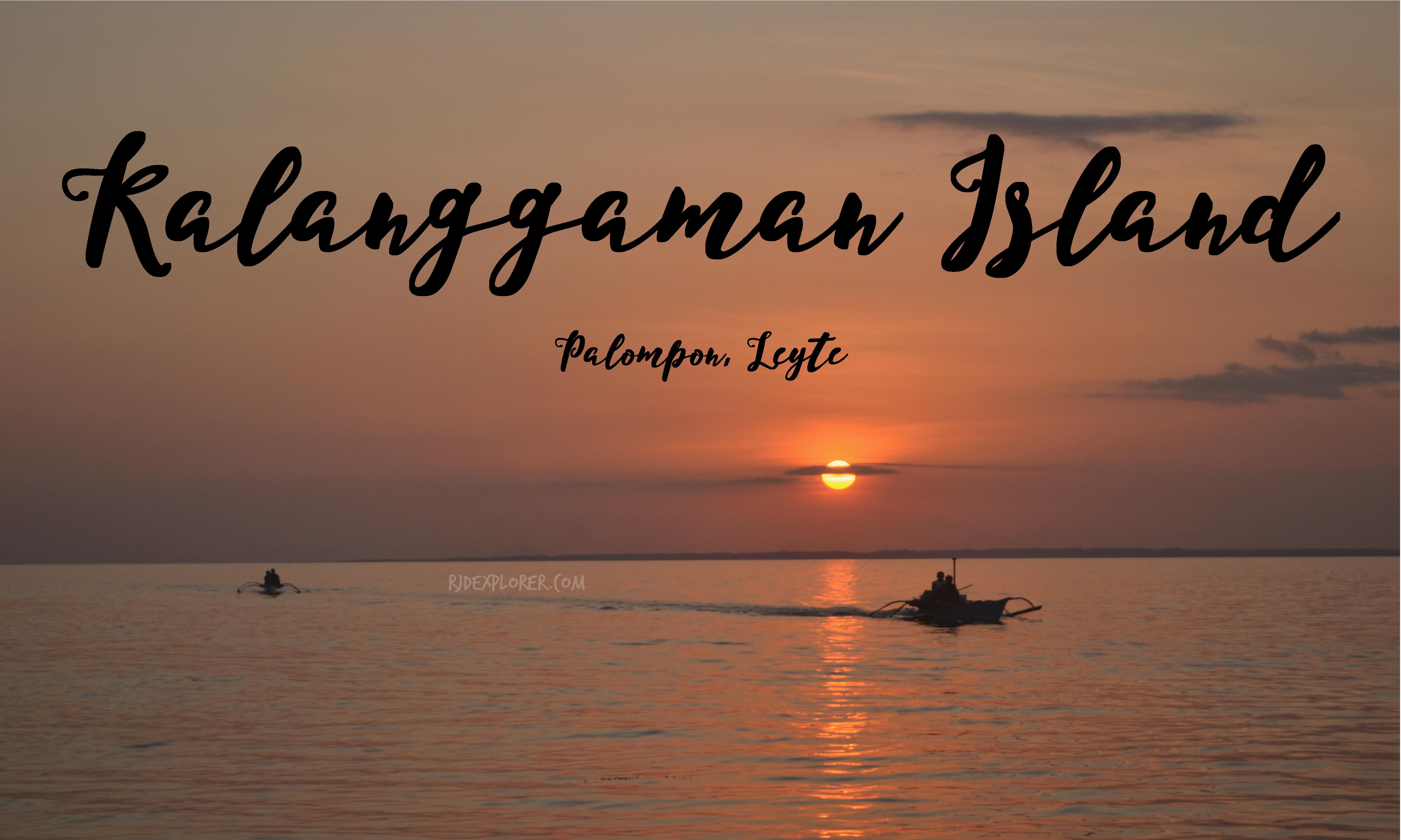 kalanggaman island sunset