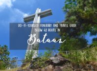 bataan itinerary