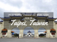 taipei taiwan itinerary