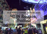 bangkok itinerary