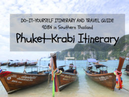 phuket krabi itinerary