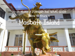 masbate itinerary