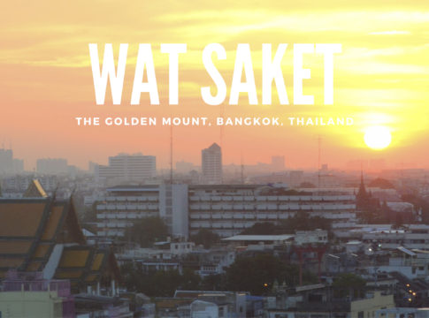 wat saket bangkok thailand