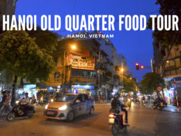 hanoi old quarter food tour