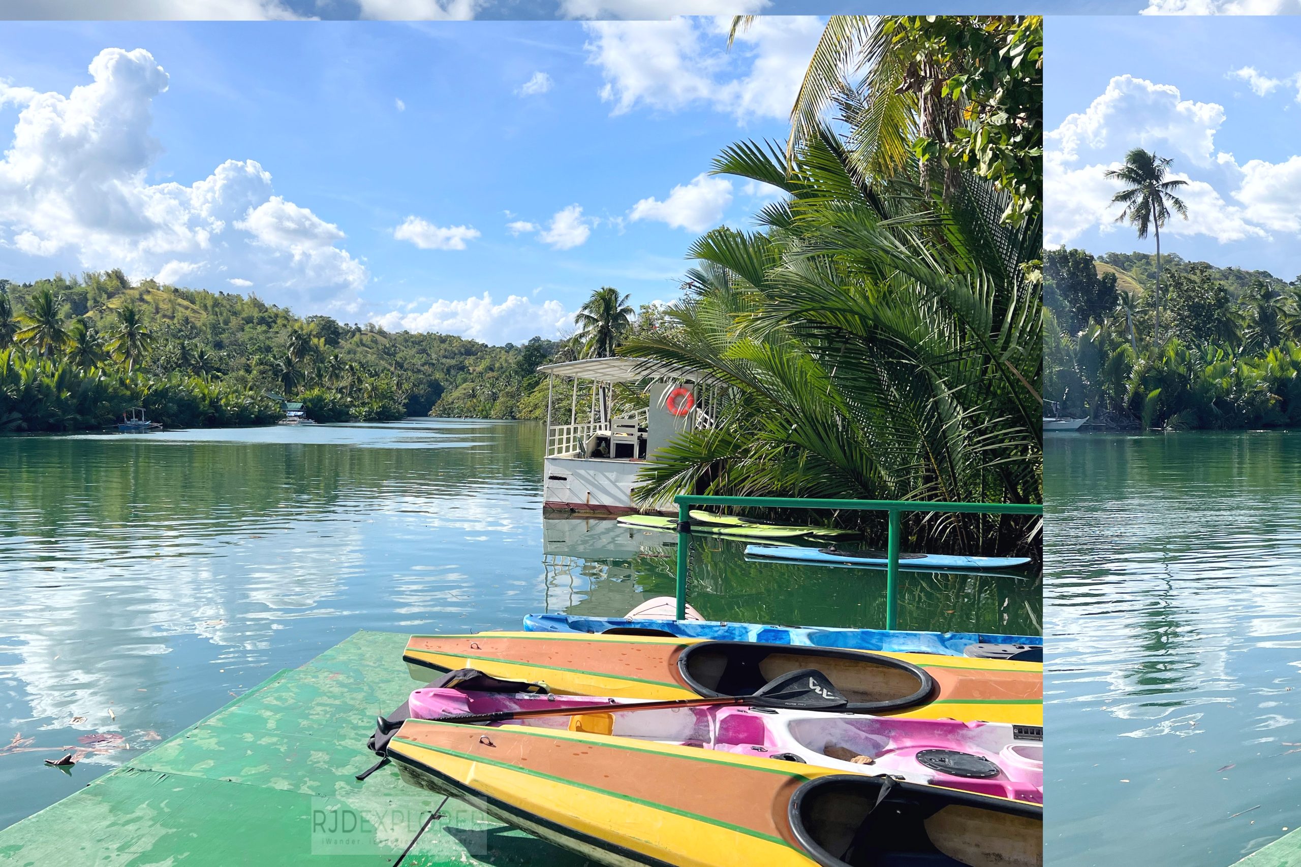 loboc river stand-up paddle boarding bohol countryside tour