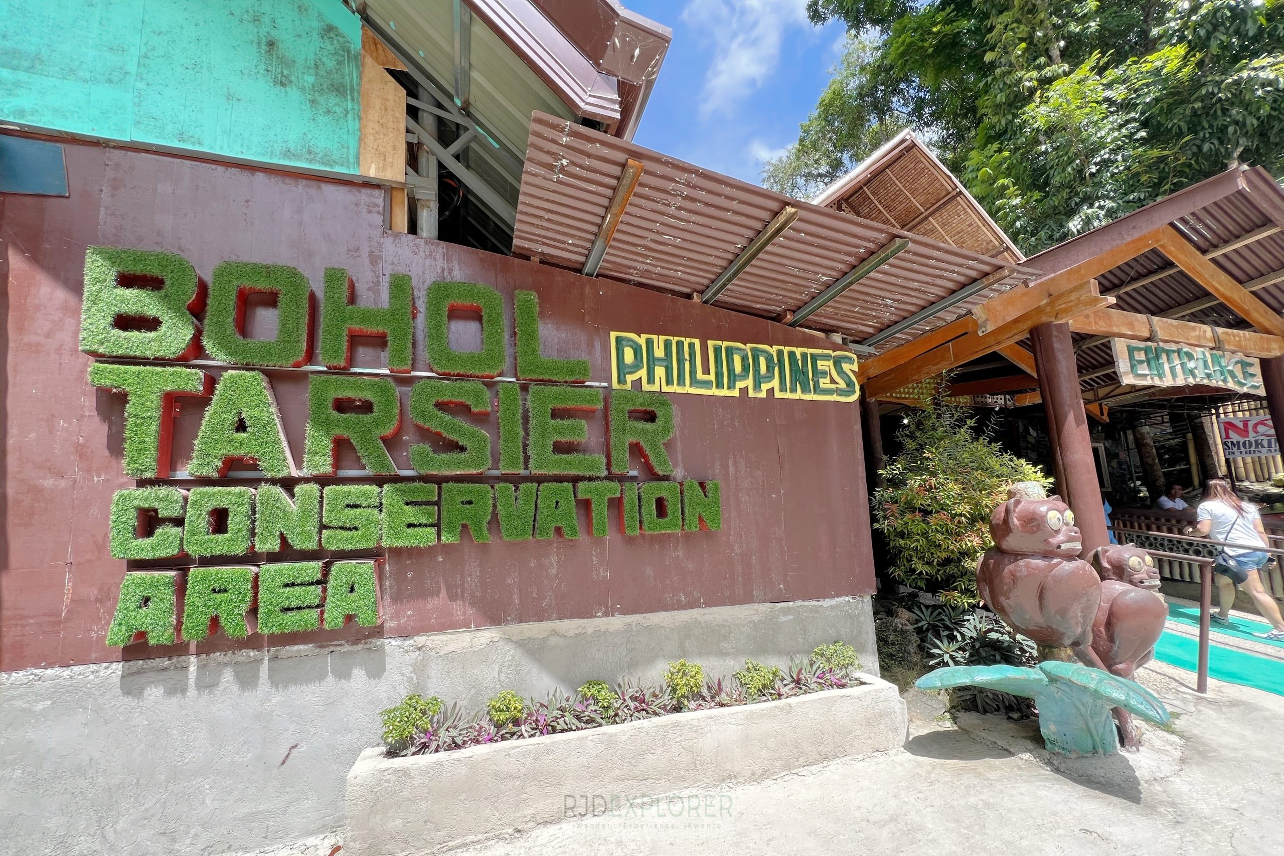 bohol tarsier conversation area bohol countryside tour