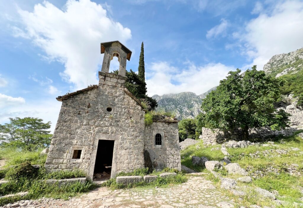 old chapel on the trail
