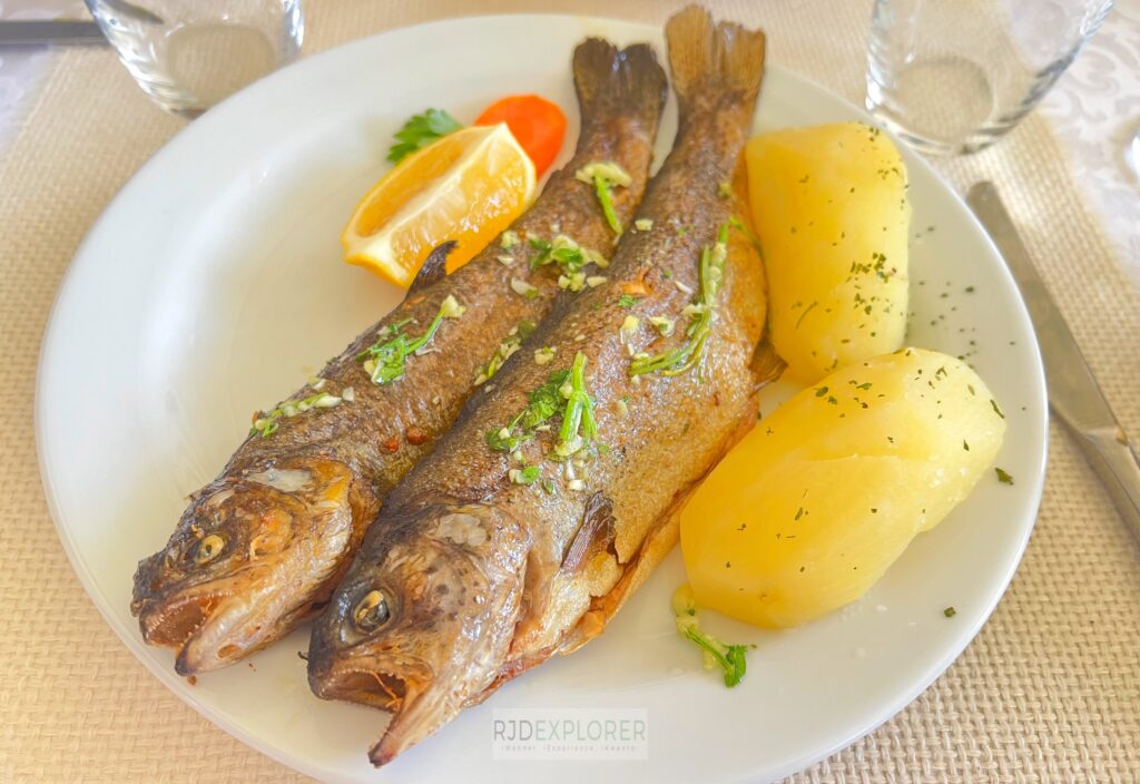 trout for lunch Restoran Stari Most