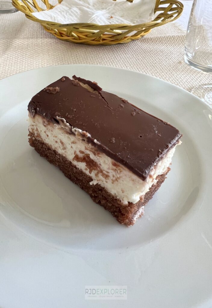 dessert Restoran Stari Most great montenegro tour