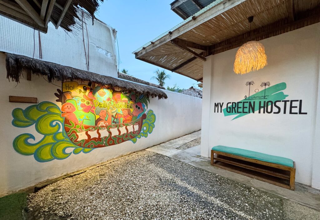 my green hostel port barton palawan