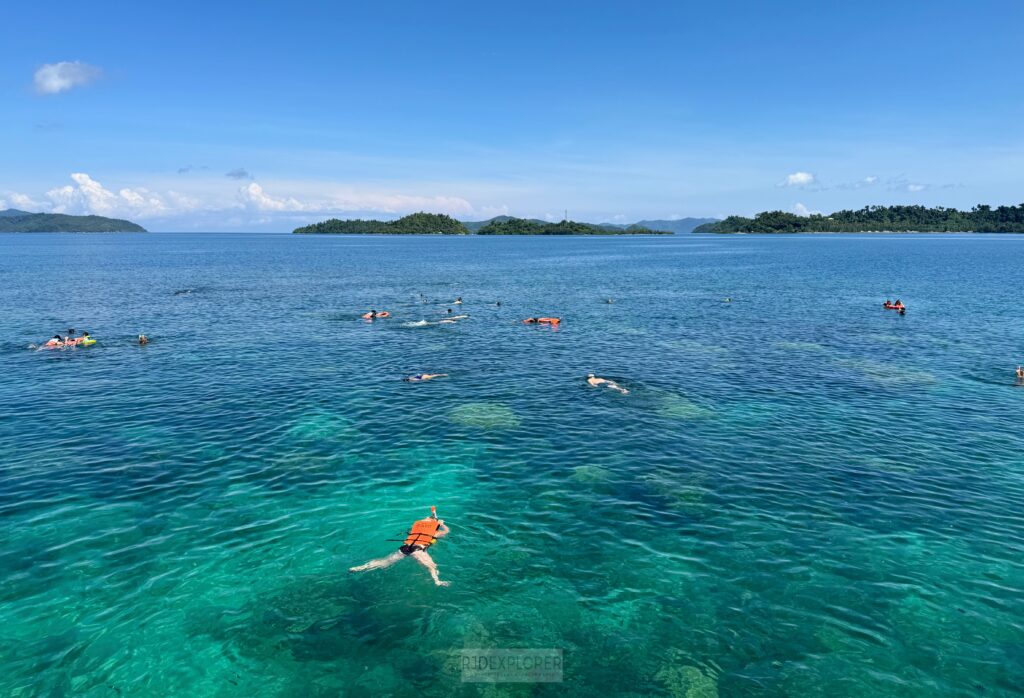 twin reef port barton island hopping