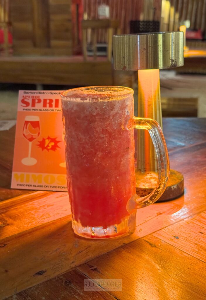 watermelon shake barton bistro