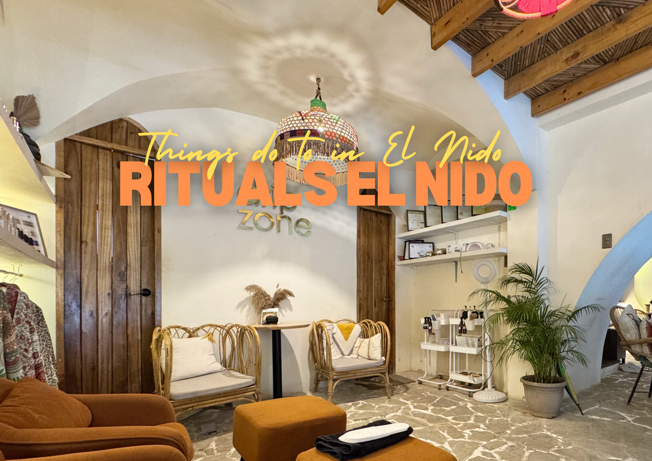 rituals spa el nido palawan