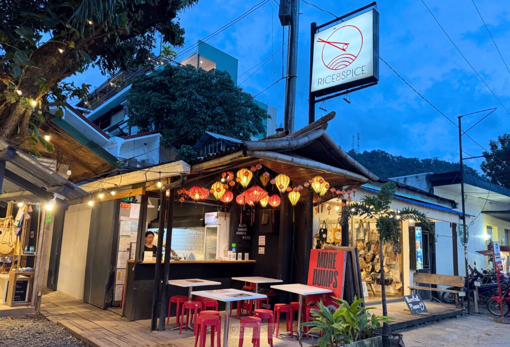 where to eat in el nido rice8spice