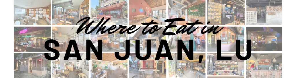 where to eat in san juan la union