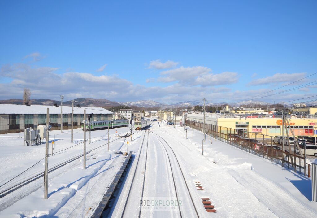 kutchan station niseko hokkaido japan