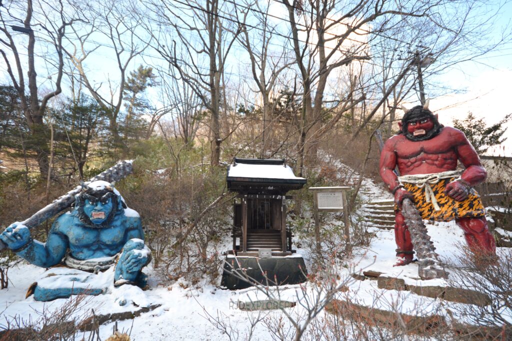 jigokudani noboribetsu hokkaido japan