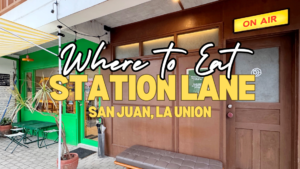 station lane san juan la union