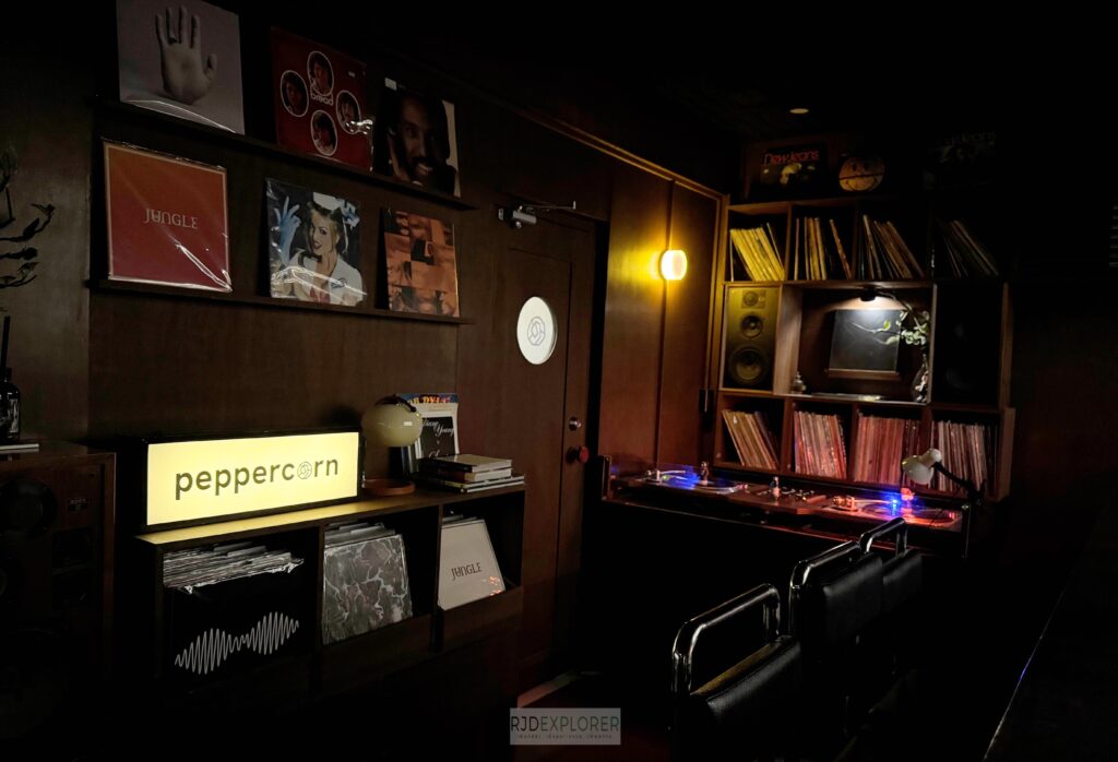 peppercorn bar + records station lane where to eat san juan la union